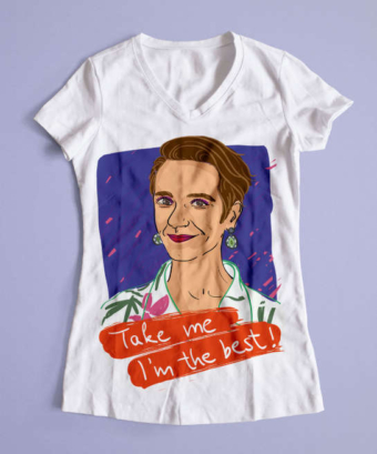 ulrikebahl-illustration-Portrait-T-Shirt